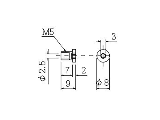 Set-screw for TPJG-10, 15